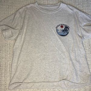 brandy melville / john galt golden coast crop top